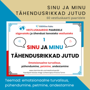 Sinu ja minu tähendusrikkad jutud 1